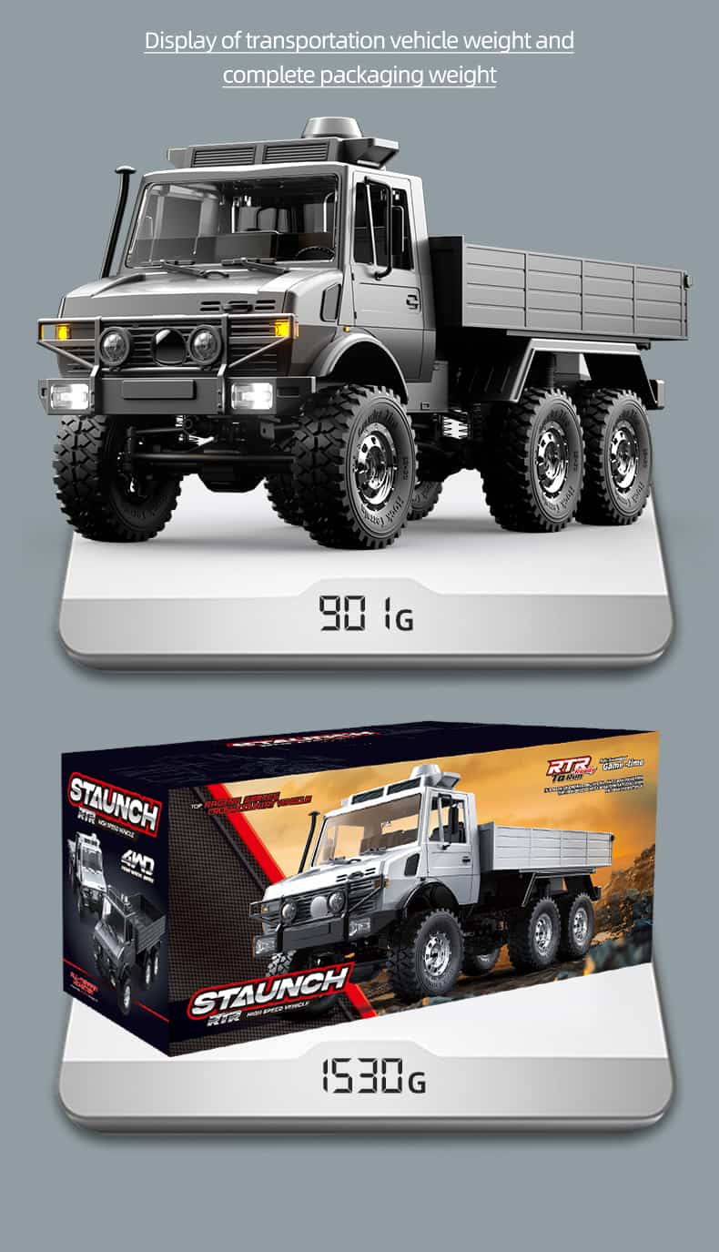 JJRC C8823 /1/18 Scale 6WD RC Off-Road Fun Truck