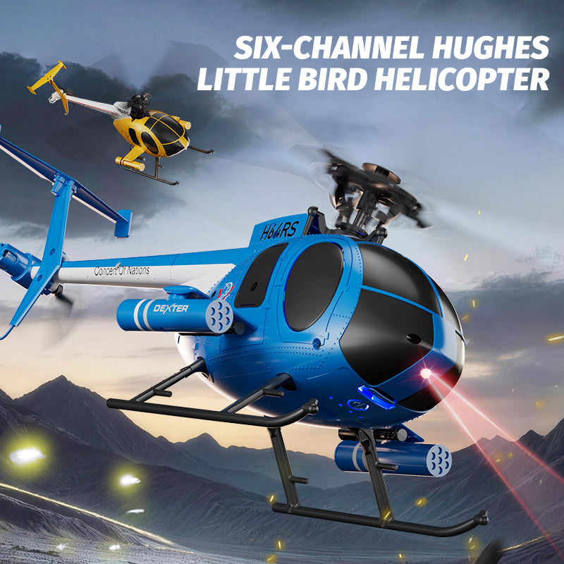 JJRC U9902 6CH RC Helicopter with Altitude Hold Optical Flow Positioning One-Key Inverted Flight Brushless Direct Drive