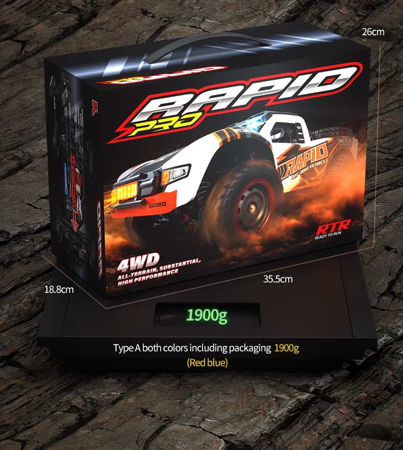 JJRC Q130 / 1/14 Scale 4WD RC Road Car