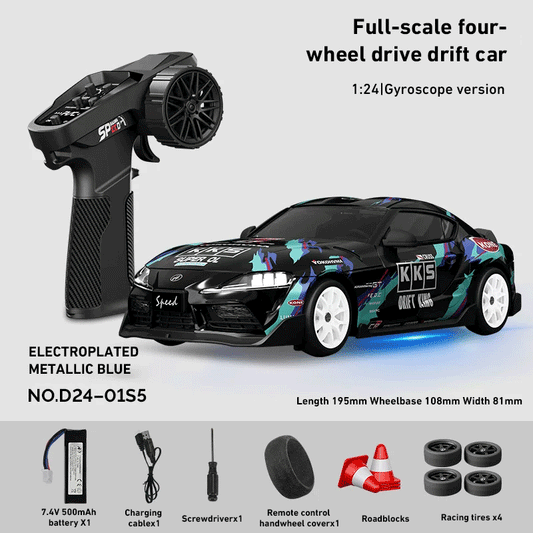 Hstar D24 1:24 Mini 4WD Full Proportional RC Drift Car RTR 25KM/H