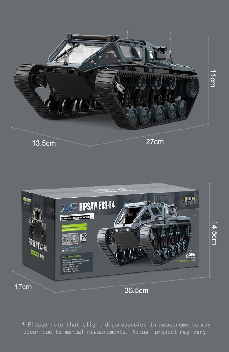 JJRC C8812 / 1/16 Scale RC RipSaw Crawler 4WD Off-Road RC Truck