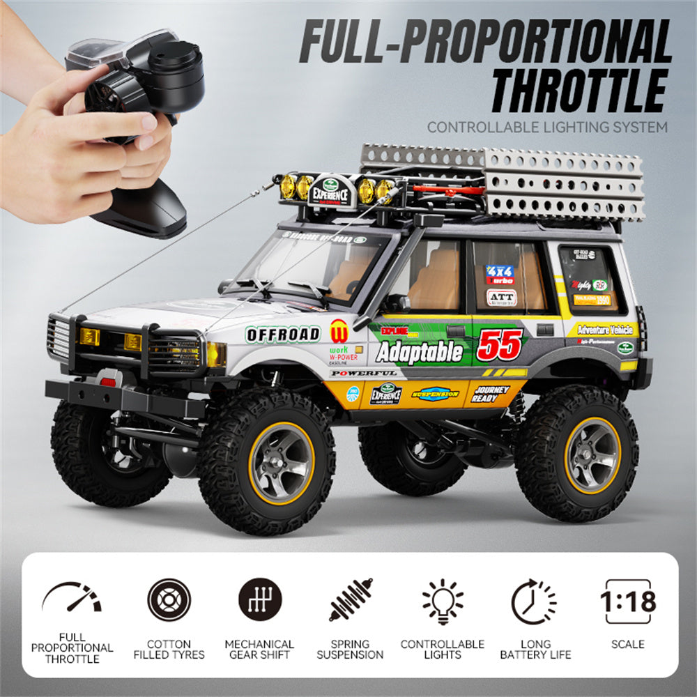 JXC LR1801 1/18 High Speed Off-Road Rock RC Crawler RTR