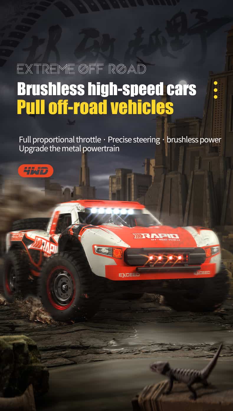 JJRC Q130 / 1/14 Scale 4WD RC Road Car