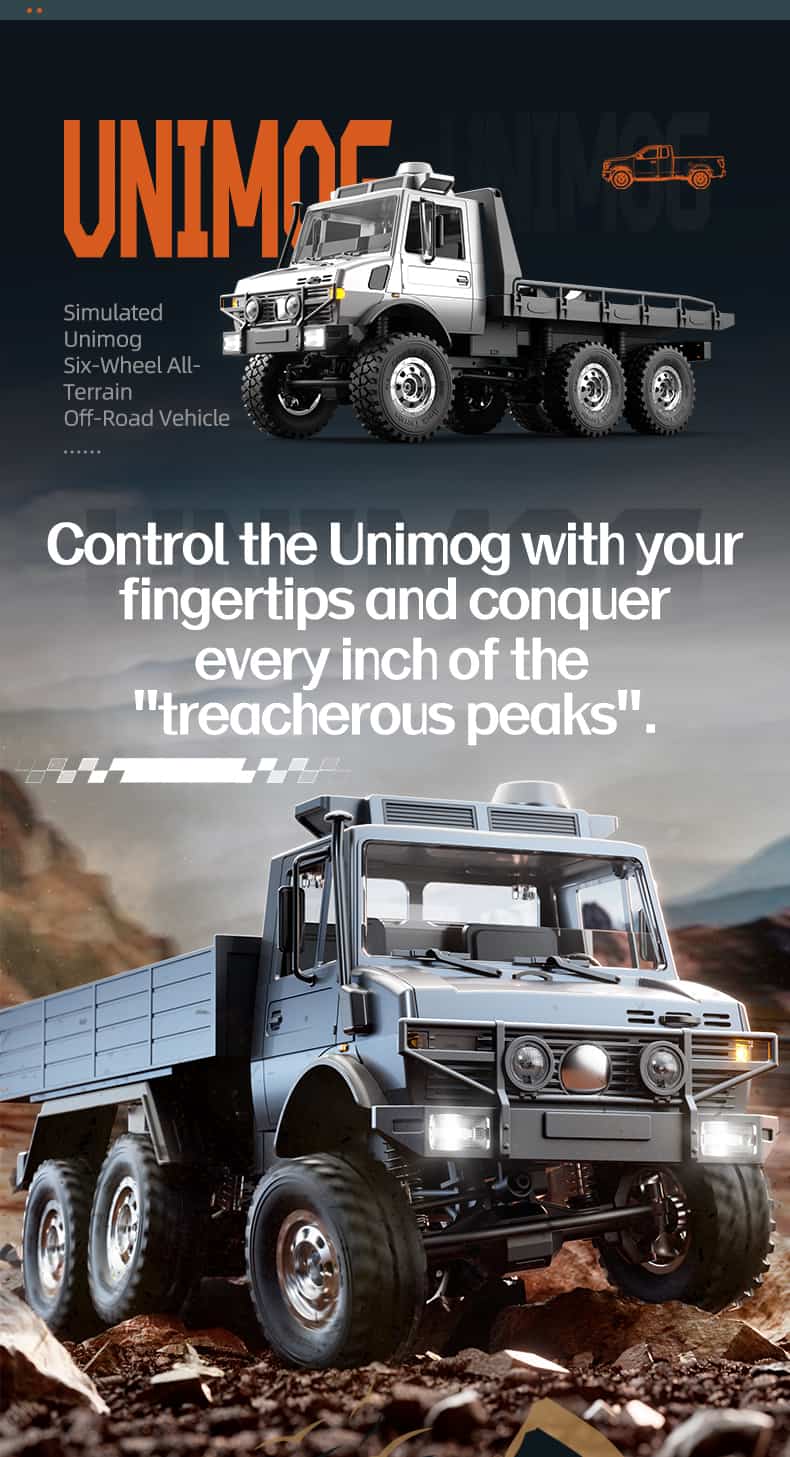 JJRC C8823 /1/18 Scale 6WD RC Off-Road Fun Truck