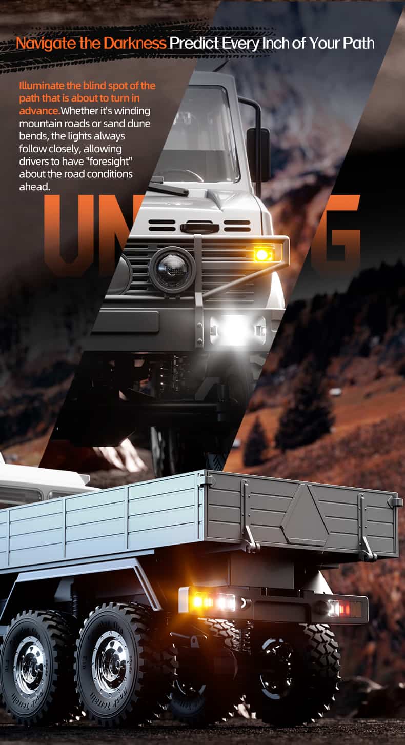 JJRC C8823 /1/18 Scale 6WD RC Off-Road Fun Truck