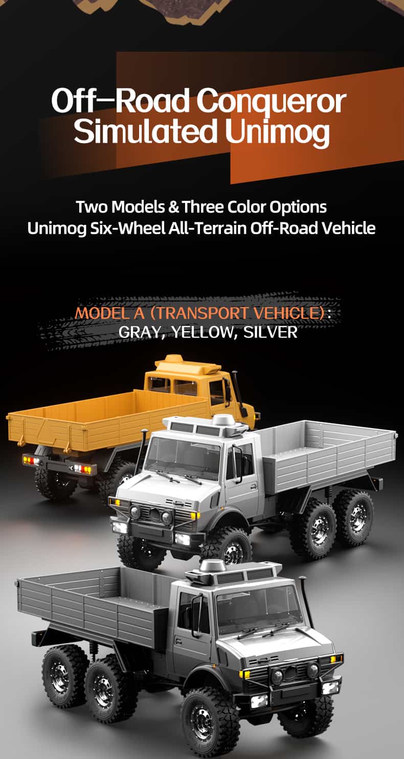 JJRC C8823 /1/18 Scale 6WD RC Off-Road Fun Truck