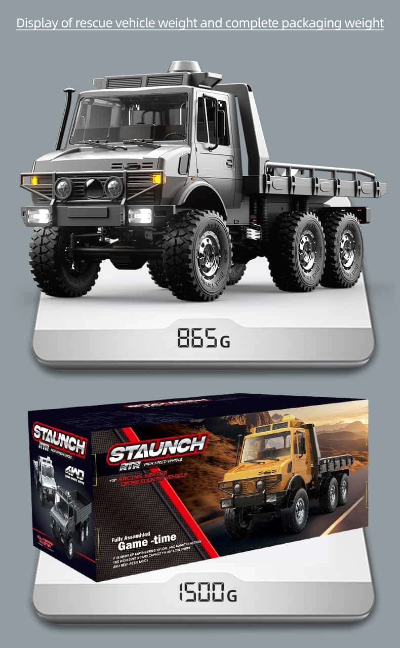 JJRC C8823 /1/18 Scale 6WD RC Off-Road Fun Truck