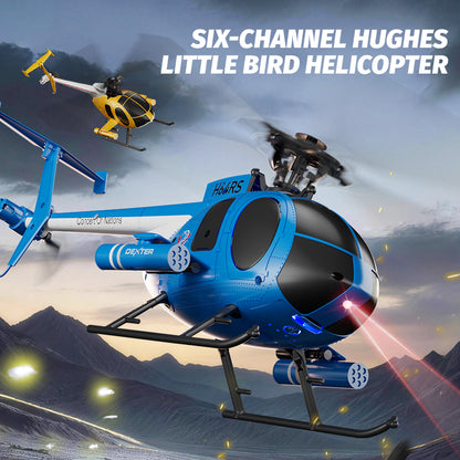 JJRC U9902 6CH RC Helicopter  with Altitude Hold Optical Flow Positioning One-Key Inverted Flight Brushless Direct Drive