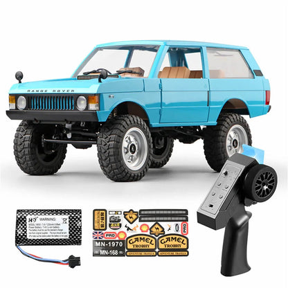 MNRC MN168 RC Car RTR 1/12 2.4G 4WD for Land Rover LED Light Off-Road Climbing Truck