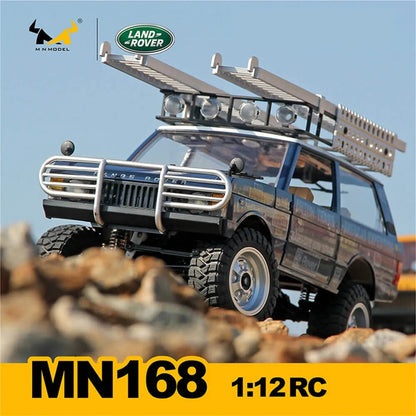 MNRC MN168 RC Car RTR 1/12 2.4G 4WD for Land Rover LED Light Off-Road Climbing Truck
