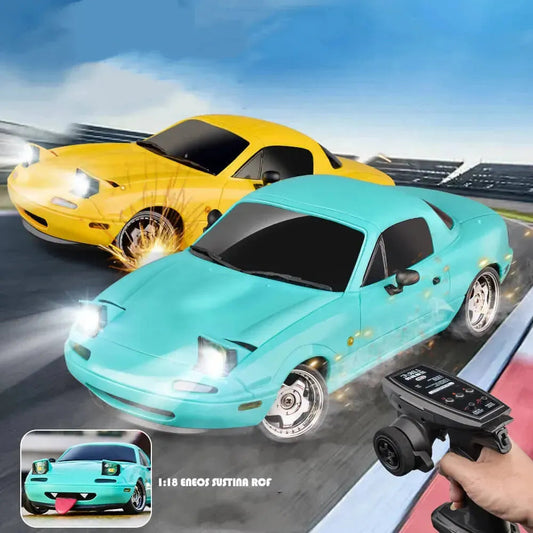 LDRC 1804 RC Drift Car RTR 1/18 Mazda MX-5 2.4G description 1