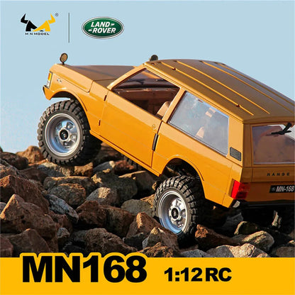 MNRC MN168 RC Car RTR 1/12 2.4G 4WD for Land Rover LED Light Off-Road Climbing Truck