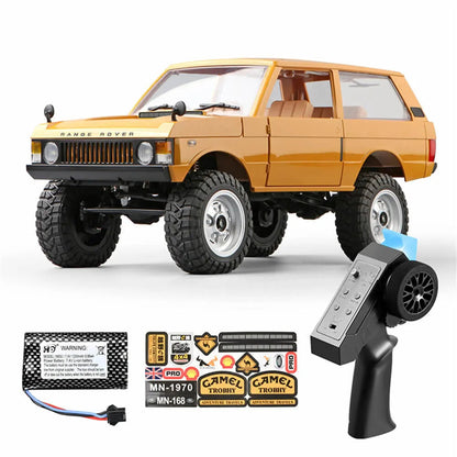 MNRC MN168 RC Car RTR 1/12 2.4G 4WD for Land Rover LED Light Off-Road Climbing Truck