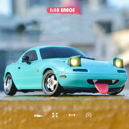 LDRC 1804 RC Drift Car RTR 1/18 Mazda MX-5 2.4G description 5