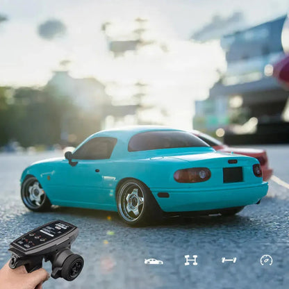 LDRC 1804 RC Drift Car RTR 1/18 Mazda MX-5 2.4G description 6