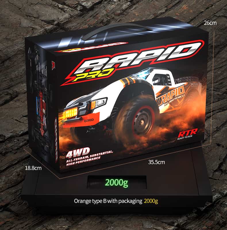 JJRC Q130 / 1/14 Scale 4WD RC Road Car