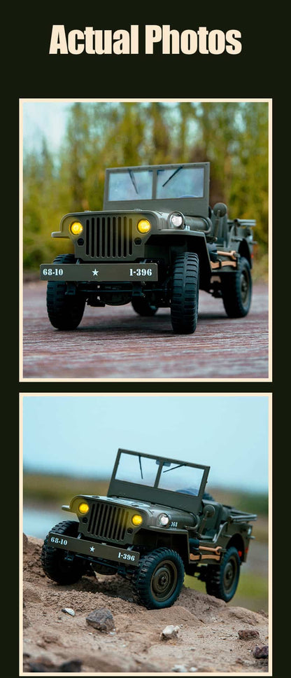 JJRC C8815 / 1/10 Scale 4WD RC Fun Car Willys Model