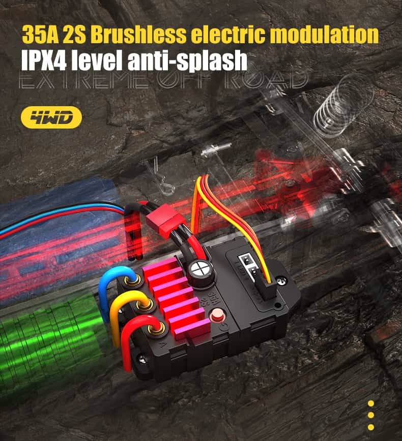 JJRC Q130 / 1/14 Scale 4WD RC Road Car