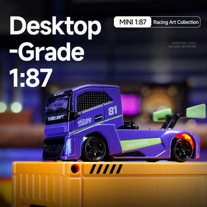 MCARRO MC081 1:87 Mini 4WD Truck RC Car Drift Car  Remote Control Version