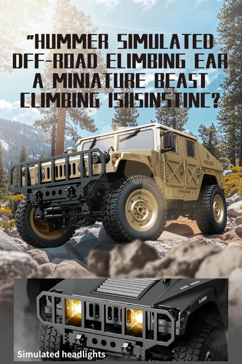 JJRC C8835/ 1/14 Scale 4WD Off-Road Crawler Model
