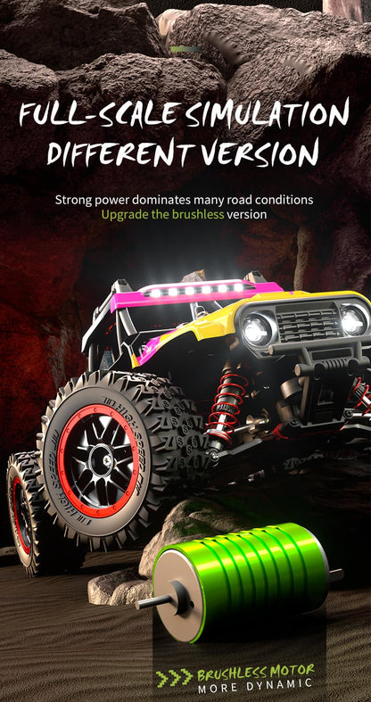 JJRC C8805 / 1/14 Scale 4WD RC Road Car High-Speed Off-Road Truck