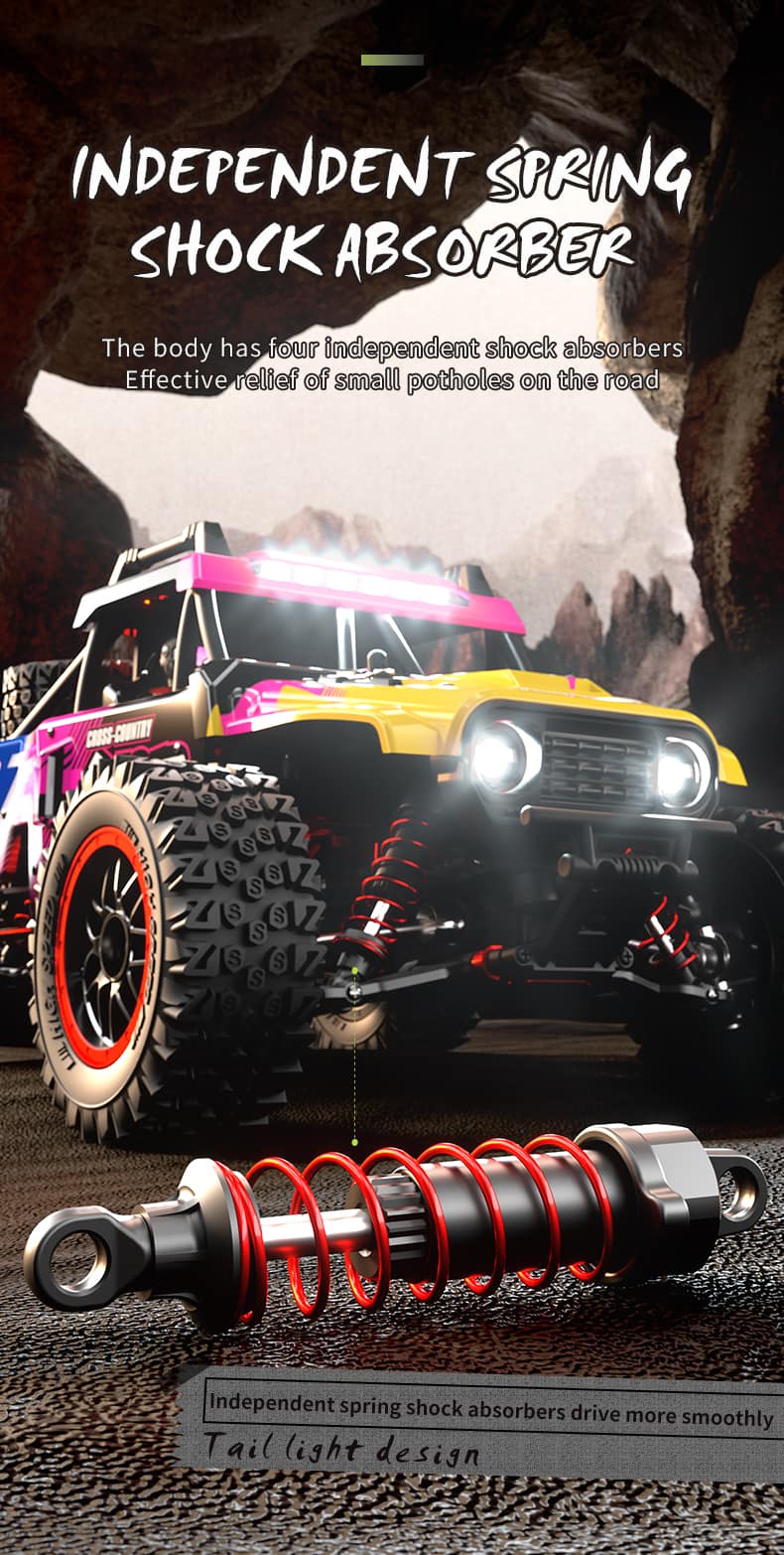 JJRC C8805 / 1/14 Scale 4WD RC Road Car High-Speed Off-Road Truck