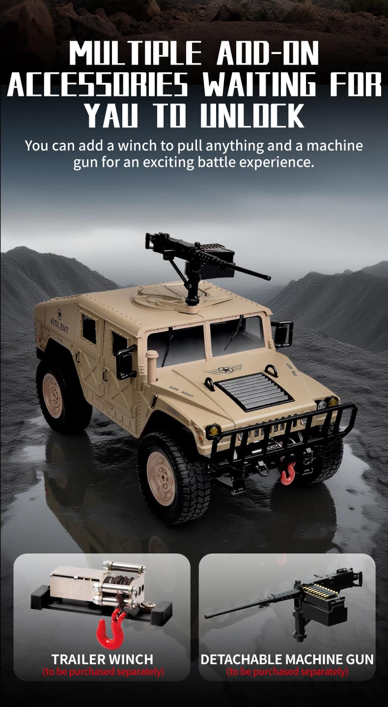 JJRC C8835/ 1/14 Scale 4WD Off-Road Crawler Model