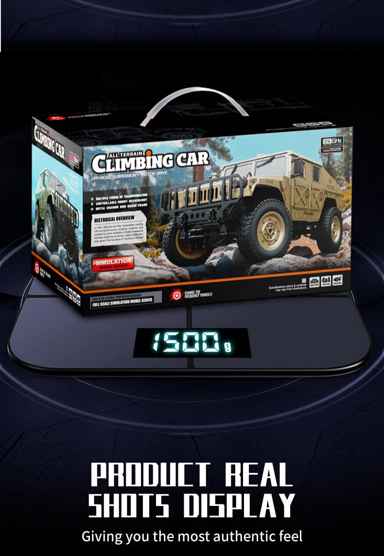 JJRC C8835/ 1/14 Scale 4WD Off-Road Crawler Model