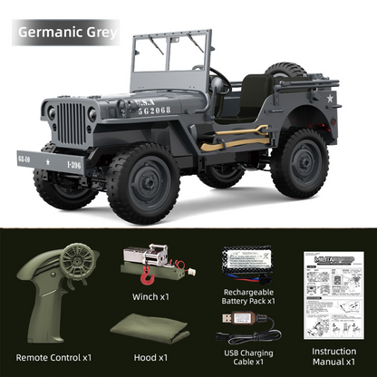 JJRC C8815 / 1/10 Scale 4WD RC Fun Car Willys Model