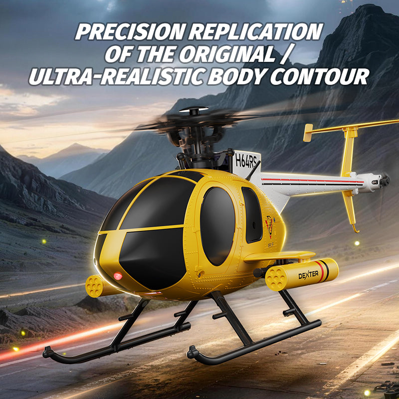 JJRC U9902 6CH RC Helicopter  with Altitude Hold Optical Flow Positioning One-Key Inverted Flight Brushless Direct Drive