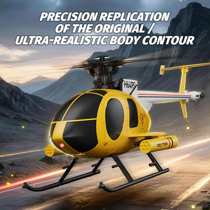 JJRC U9902 6CH RC Helicopter  with Altitude Hold Optical Flow Positioning One-Key Inverted Flight Brushless Direct Drive