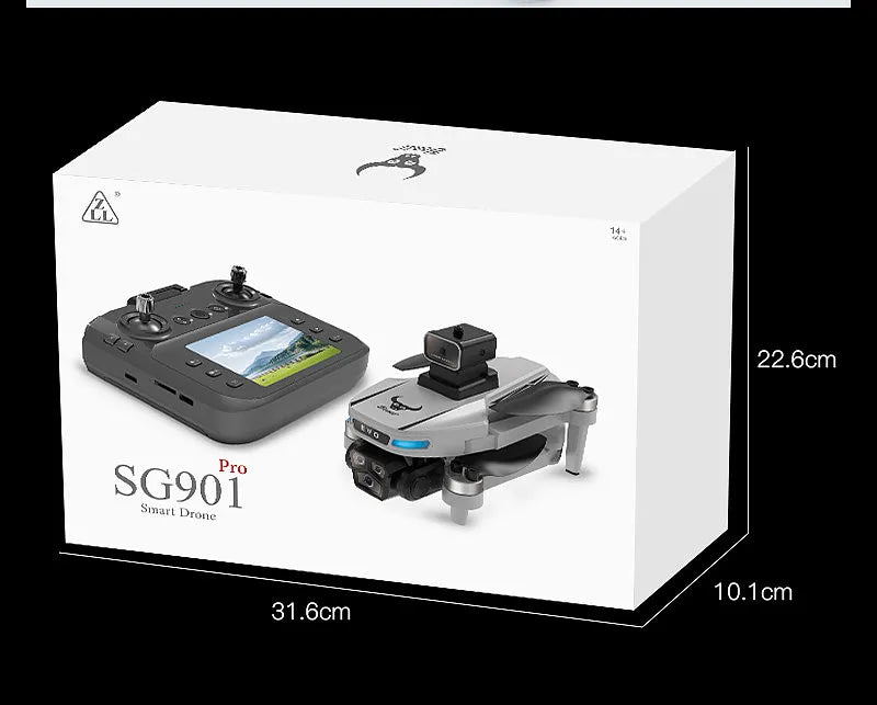 ZLL SG901PRO rc drone mini Quadcopter professional drones gps FPV racing drone with 4k camera Remote control aircraft Avoiding Obstacle