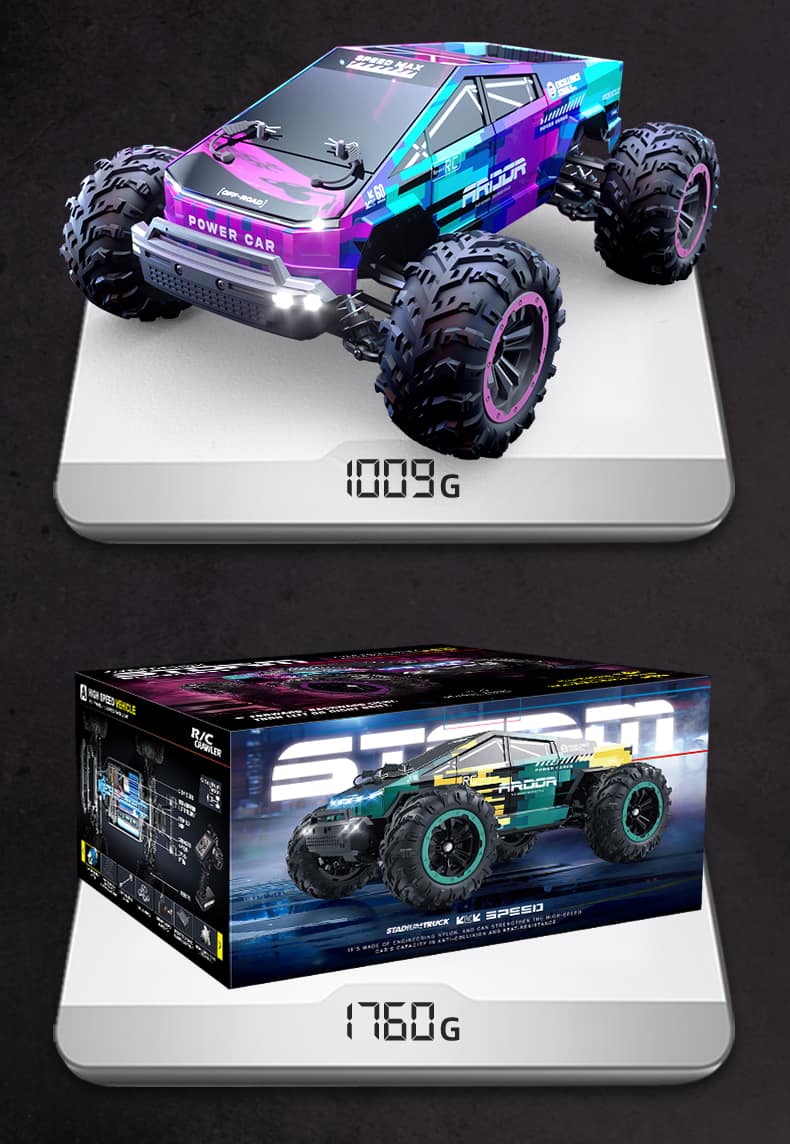 JJRC C8821 / 1/16 Scale 4WD RC Off-Road Truck High Speed Metal Drive