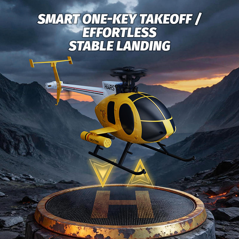 JJRC U9902 6CH RC Helicopter  with Altitude Hold Optical Flow Positioning One-Key Inverted Flight Brushless Direct Drive