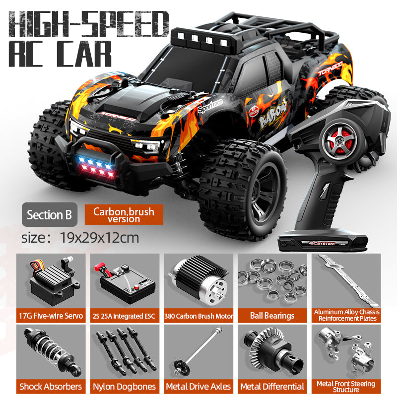 JJRC C8810 / 1/18 Scale 4WD RC Road Car Multi-Terrain Off-Road Truck