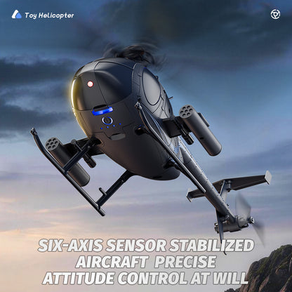 JJRC U9902 6CH RC Helicopter  with Altitude Hold Optical Flow Positioning One-Key Inverted Flight Brushless Direct Drive