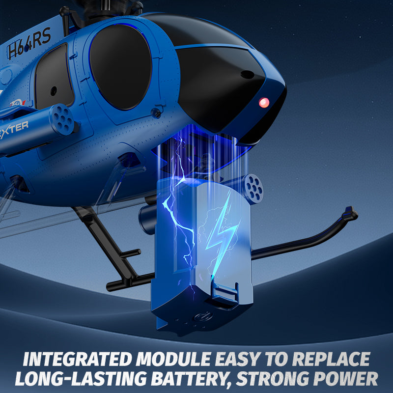 JJRC U9902 6CH RC Helicopter  with Altitude Hold Optical Flow Positioning One-Key Inverted Flight Brushless Direct Drive