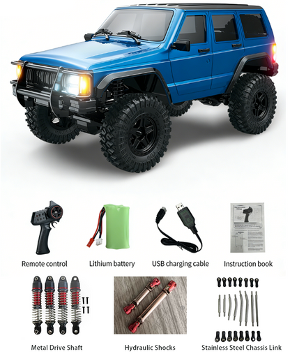 JJRC / C8809 / 1/18 Scale 4WD RC Crawler Off-Road Climbing Truck