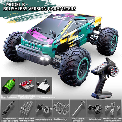 JJRC C8821 / 1/16 Scale 4WD RC Off-Road Truck High Speed Metal Drive