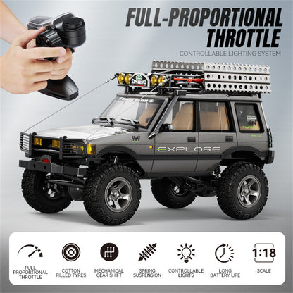 JXC LR1801 1/18 High Speed Off-Road Rock RC Crawler RTR