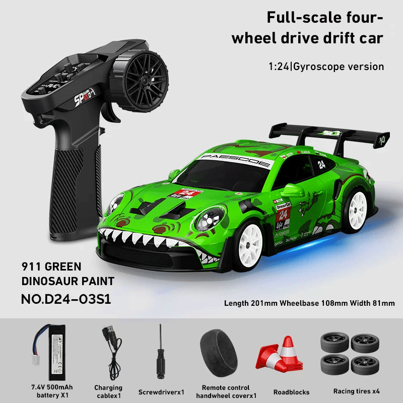 Hstar D24 1:24 Mini 4WD Full Proportional RC Drift Car RTR 25KM/H