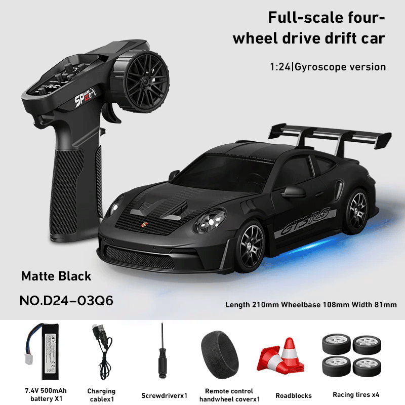 Hstar D24 1:24 Mini 4WD Full Proportional RC Drift Car RTR 25KM/H