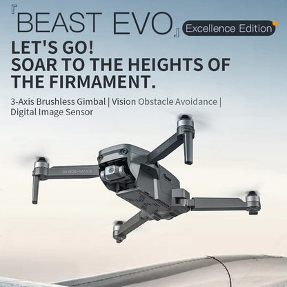 ZLL Drone SG906 MAX3 4K Professional HD Camera 3-Axis Gimbal Brushless Dron Obstacle Avoidance 4KM RC Distance FPV GPS Quadcopter D