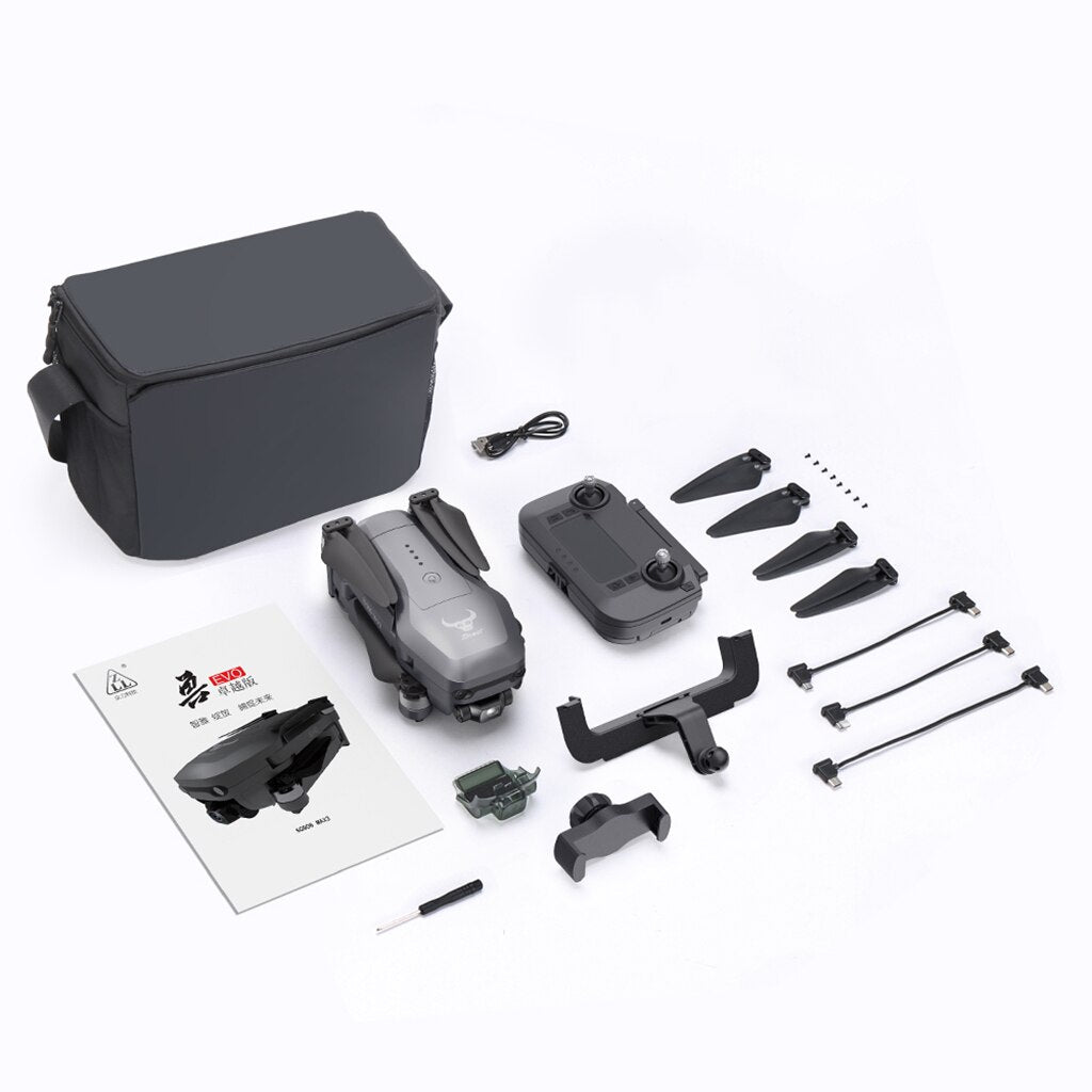 ZLL Drone SG906 MAX3 4K Professional HD Camera 3-Axis Gimbal Brushless Dron Obstacle Avoidance 4KM RC Distance FPV GPS Quadcopter D