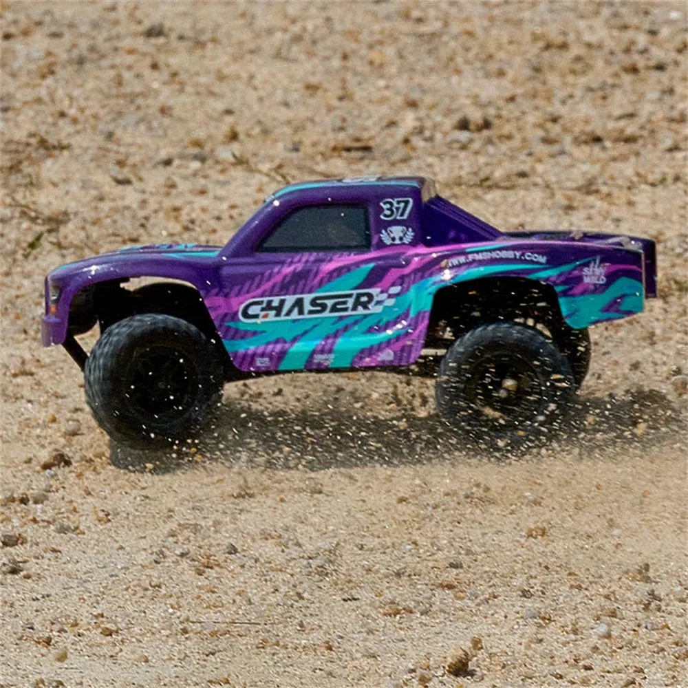 FMS FSC24 1/24 4WD RC Short Course Truck – 2-Speed, Metal Diff