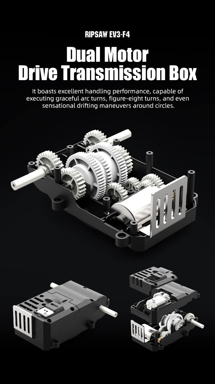 JJRC C8812 / 1/16 Scale RC RipSaw Crawler 4WD Off-Road RC Truck