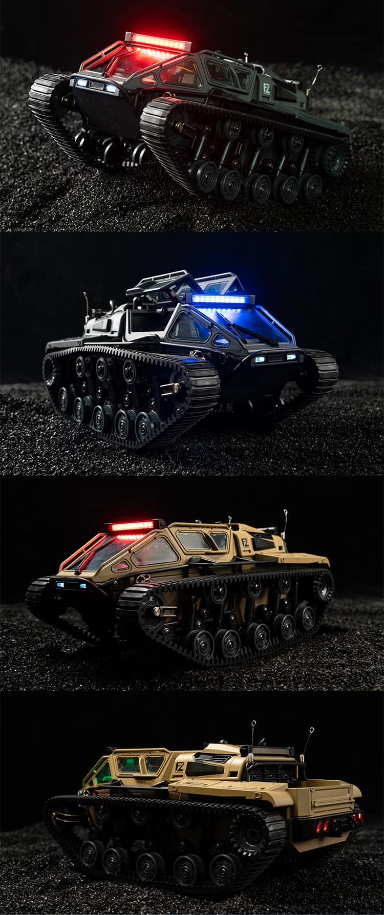 JJRC C8812 / 1/16 Scale RC RipSaw Crawler 4WD Off-Road RC Truck