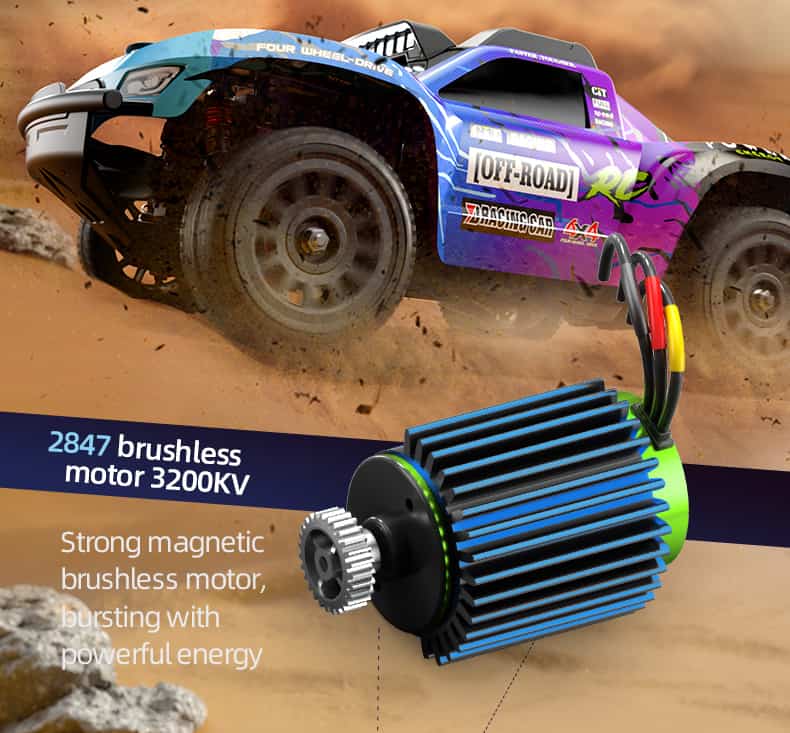 JJRC Q130-C 1/14 Scale 4WD RC Road Car