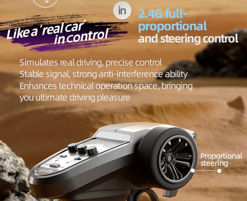 JJRC Q130-C 1/14 Scale 4WD RC Road Car