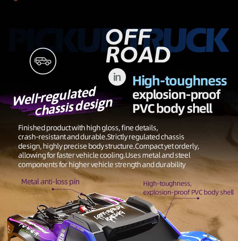JJRC Q130-C 1/14 Scale 4WD RC Road Car